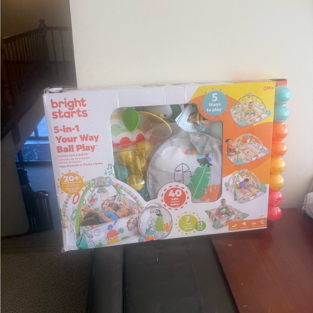 Bright Starts 5-in-1 Your Way Ball Play Activity Gym - Multicolor